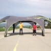 AXION Inflatable Tent HEXA - product in use (2)