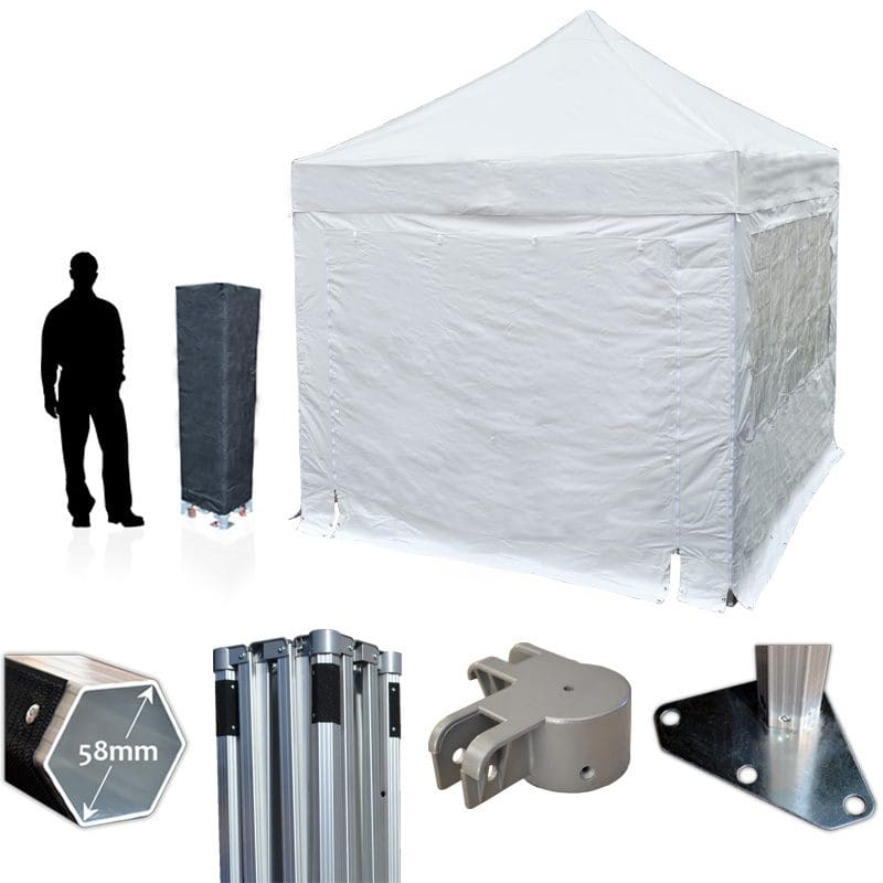 PROTEX 50 PVC 3x3m instant shelter introduction picture