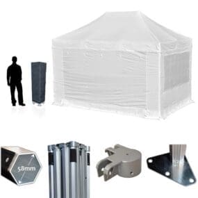 PROTEX 50 PVC 4.5x3m instant shelter introduction picture