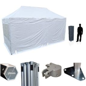 PROTEX 50 PVC 6x3m instant shelter introduction picture