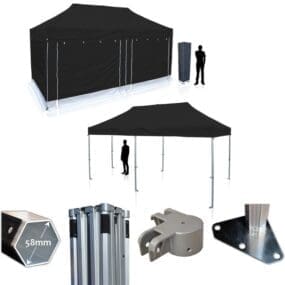 PROTEX 50 gazebo 8x4m Introduction picture