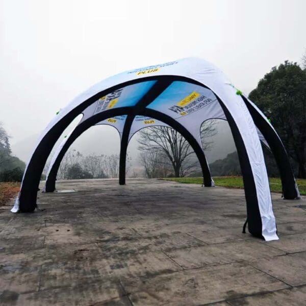 Sun Leisure Inflatable Tents HEXAGON - in use (3)