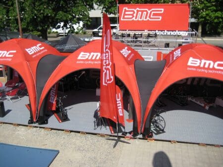 AXION SQUARE Inflatable tents image